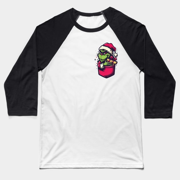 Grinchmas Baseball T-Shirt by Trendsdk